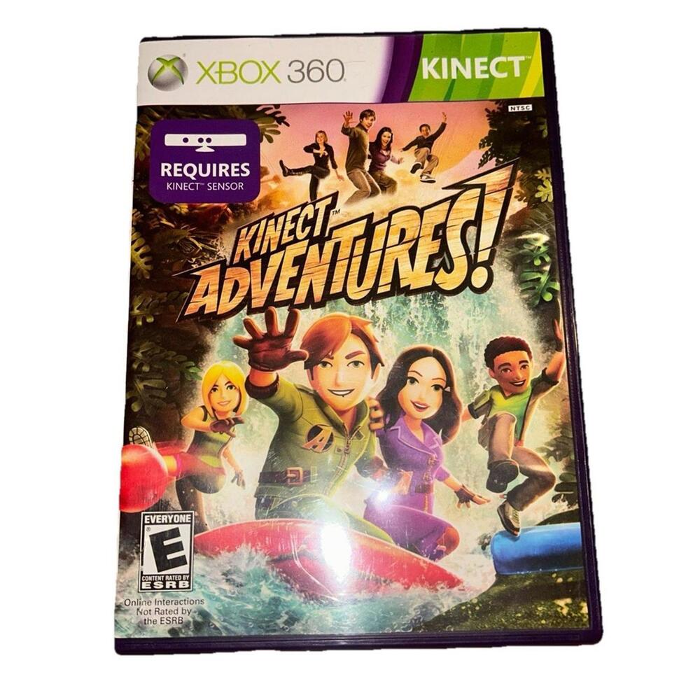 Kinect Adventures! for Xbox 360 - Fun Family Game Pre-Owned